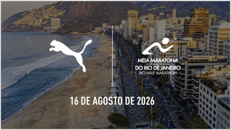 PUMA será a marca esportiva oficial da Meia Maratona Internacional do Rio em&nbsp;2026